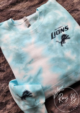 Load image into Gallery viewer, Lions // Blue Football Crewneck
