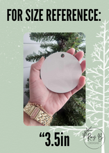 Load image into Gallery viewer, Mr & Mrs // Personalized Photo Ornament