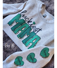 Load image into Gallery viewer, Luckiest Mama // Personalized St. Patricks Day Crew