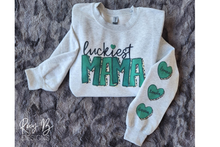 Load image into Gallery viewer, Luckiest Mama // Personalized St. Patricks Day Crew