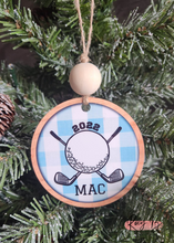 Load image into Gallery viewer, Golf // Personalized Ornament