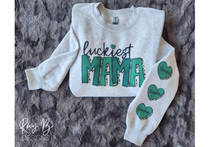 Load image into Gallery viewer, Luckiest Mama // Personalized St. Patricks Day Crew
